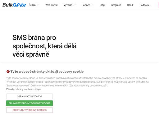 rychlá a spolehlivá sms brána pro firmy. připojte svou aplikaci nebo e-shop pomocí výkonných sms api, e-commerce integrací nebo použijte webový portál. top řešení v sms marketingu.