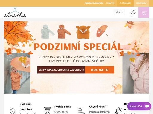 ...z lásky k dětem. originální, designové a neokoukané oblečení.
nadčasové, kreativní a rozvojové hračky, které mají smysl.
nabídka vytvořená srdcem.