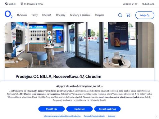 prodejna chrudim - oc billa, rooseveltova 47. o2 služby, telefony, zařízení a příslušenství nebo profesionální podpora a spoustu dalšího, to nabízejí všechny naše značkové prodejny.