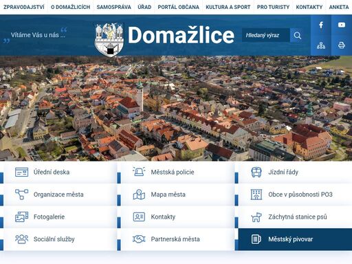 oficiální stránky města domažlice