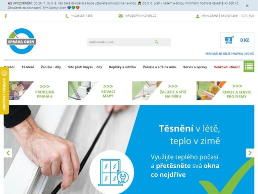 prodej náhradních dílů na okna ? seřízení a opravy oken a dveří ? záruční a pozáruční servis všech výrobců a značek od správy oken ?
