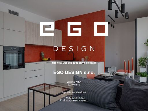 ego design, to jsou jedinečné návrhy a realizace interiérů s osobitou duší.