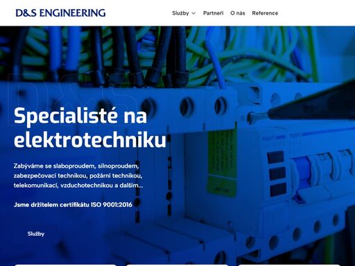 d&s engineering - specialisté na elektrotechniku