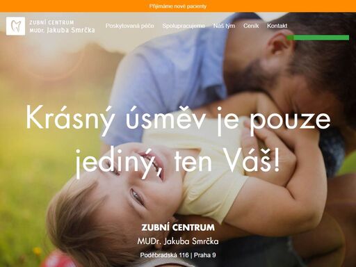 zubní ordinace praha 9 - zubní centrum - zubař praha 9 - poděbradská 116 - mudr. jakub smrček  poskytuje komplexní péči o vaše zuby.