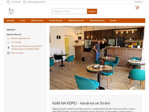 kavárna strání, uherský brod, veselí nad moravou, nivnice, ostrožská nová ves, uherský ostroh | kafé na kopci