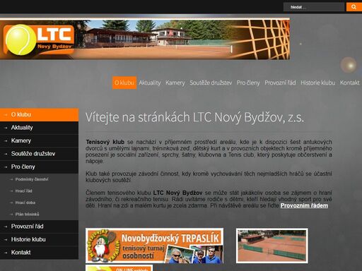 ltc nový bydžov. tenisový klub má dispozici šest antukových dvorců s umělými lajnami, tréninková zeď, dětský kurt a v provozních objektech kromě příjemného posezení je sociální zařízení, sprchy, šatny, klubovna a tenis club, který poskytuje občerstvení a nápoje.