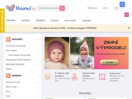 jsme specialisté na dětské oblečení z merina a bambusu. nejširší výběr, nejlepší světové značky. osobní přístup.