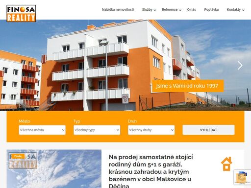 realitní kancelář, která působí na českém trhu od roku 1997. naše služby poskytujeme prostřednictvím jednatelství v ústí nad labem, chomutově a děčíně.