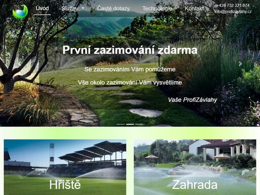 automatické závlahy na míru. roky zkušeností nás naučili, co jaký pozemek potřebuje a proto si poradíme i s vaší zahradou.
