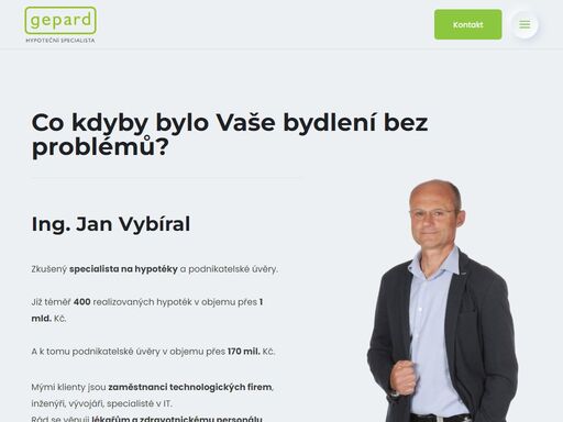 výborná zkušenost ve zlíně. jan vybíral je velmi ochotný a hlavně profesionál. při refinancování se na něj určitě opět obrátíme.