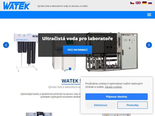 úprava vody, filtrace vody, filtr na vodu, čištění vody, čistá voda, vodní filtr přístroje pro přípravu laboratorní čisté a ultračisté vody. nízké náklady na provoz.