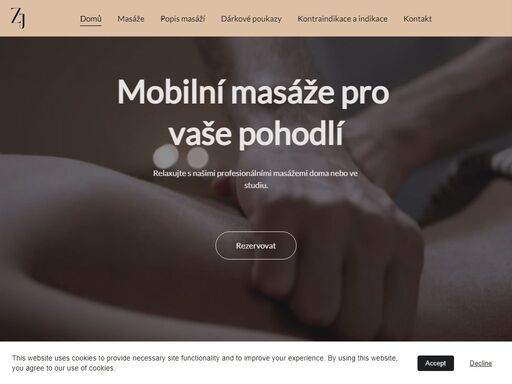 mobilní masáže v hradci králové od jakuba zelinky. specializuje se na relaxační, terapeutické a lymfatické masáže. dárkové poukazy k dispozici. profesionální masáže dorazí až za vámi