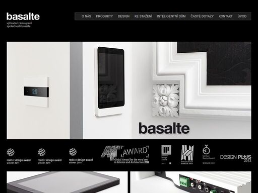 vypínače basalte vhodné při výstavbě inteligentních domů