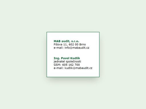 mab audit s.r.o