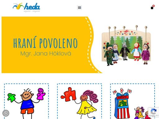vítejte ve světě, kde je hraní povoleno, ve světě fantazie, dobré nálady a hlavně šťastných a spravedlivých konců!