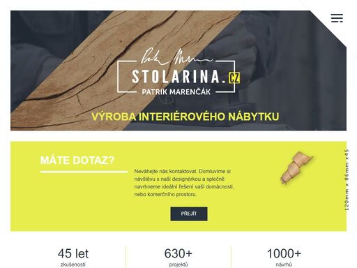 výroba interiérového nábytku