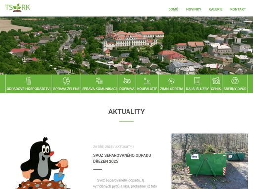 technické služby rychnov nad kněžnou. oficiální stránky s aktuálními informacemi o našich službách
