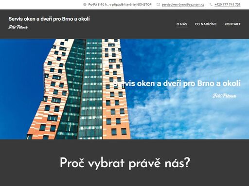 okna - dveře - doplňky - poradenství