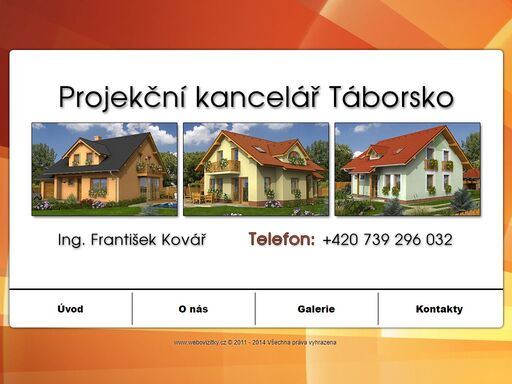 projekční kancelář táborsko - projektování tábor ing. františe kovář poskytuje zákazníkům služby v oblasti projektování staveb, bytů, zemědělských staveb, staveb pro průmysl, vytváříme projektové dokumentace, nabízíme inženýrskou činnost a další.
