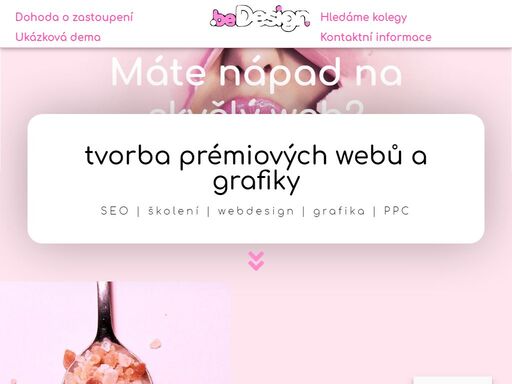 specialisté na tvorbu moderních a efektivních webových stránek. nabízíme komplexní služby plánování, designu, optimalizace a tvorby webu.