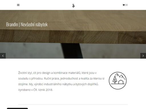 vznik 2018. vyrobeno na vysočině. vyrobeno v čr. profesionální výrobci industriálního nábytku, dřevěných a módních doplňků. vše v souladu s přírodou.