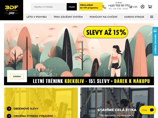 nabízíme celou řadu fitness nářadí a produktů pro skupinová cvičení, funkční trénink a kompletní vybavení fitness. již 15 let realizujeme úspěšná fitness centra a vyškolili jsme přes 2 000 osobních trenérů.