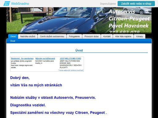 autoservis‚ pneuservis p&z