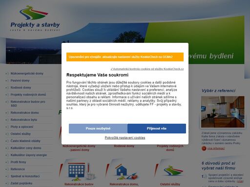 projekty a stavby projekty a stavby
