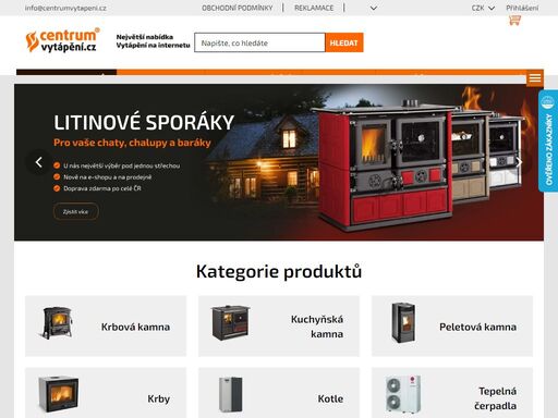 největší nabídka vytápění na internetu. ?? kotle, kamna, krby, tepelná čerpadla, příslušenství. ?? odborná instalace a servis. ?? kamenná prodejna. ?? vytápění pro každý domov!