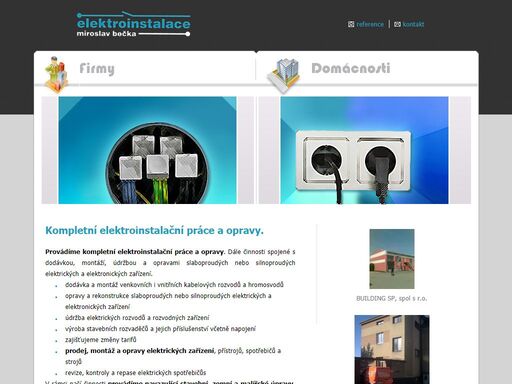 www.1elektroinstalace.cz