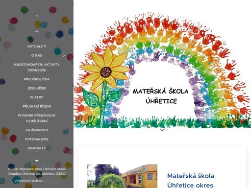 mateřská škola úhřetice okres chrudim