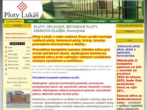 montáže plotů, montáže oplocení, ploty na klíč, provádíme montáže veškerého typu plotů a oplocení