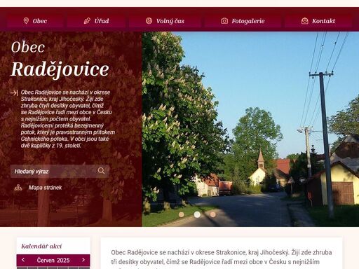 obec radějovice