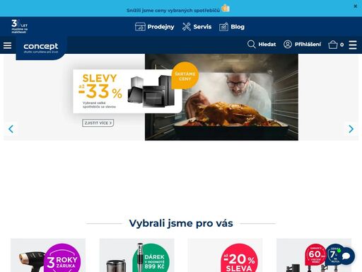 společnost jindřich valenta – concept patří mezi přední výrobce a dodavatele domácích elektrospotřebičů. nejprve působila pouze na českém trhu, ale svou pevnou pozici má i na trhu slovenském, polském a rozšiřuje se i o další země.