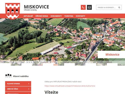 obec miskovice (německy miskowitz) se nachází v okrese kutná hora ve středočeském kraji, zhruba 4,5 km západně od kutné hory při silnici i/2. žije zde přibližně 1 100 obyvatel. pramení zde potok bylanka, který je levostranným přítokem říčky vrchlice.