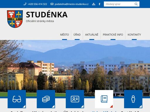 oficiální stránky města studénka