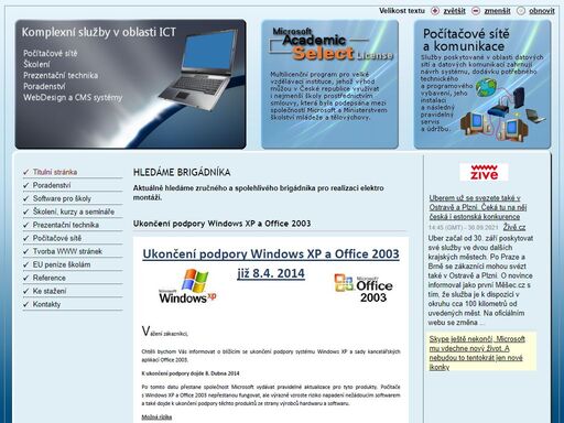 ict sítě - zabýváme se komplexními službami v oblasti ict. vyřešíme vaše požadavky od návrhu po realizaci.