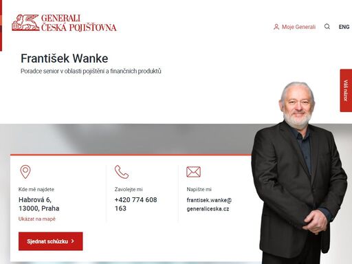 zjistěte kontakt na pojišťovacího poradce i přehled služeb, které vám může nabídnout.