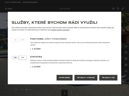autobazar b of b cars s.r.o. je váš kompetentní prodejce vozů jaguar ve moravskoslezský kraj. ? informujte se o vozidlech a službách.