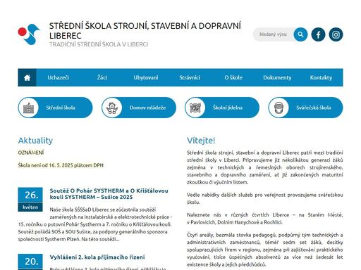 bohatý výběr učebních i maturitních oborů ve škole s tradicí. jejím hlavním cílem je dobře připravit své žáky na jejich produktivní život nebo na další studium.
