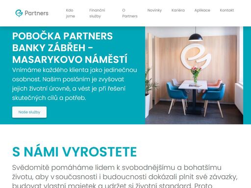 pobočka partners banky zábřeh - masarykovo náměstí poskytuje nezávislé finanční poradenství a osobní finanční plánování. finanční poradce vám pomůže ve sjednání a kalkulaci hypotéky, pojištění nebo investic