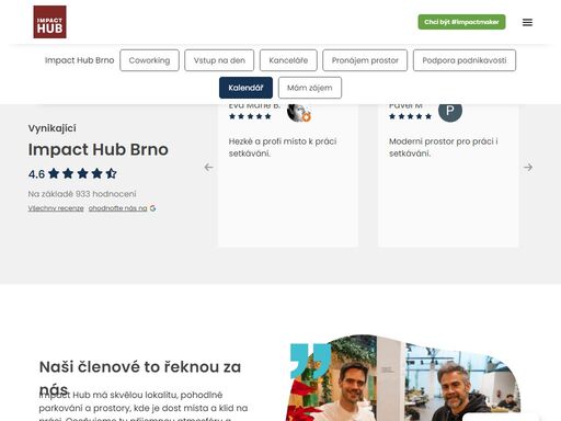 3 450 m2 prostoru pro práci a setkávání. skvělá komunita, coworking, flexibilní i fixní kanceláře a akce pro podporu podnikání. přidej se k nám a staň se součástí komunity #impactmakers!