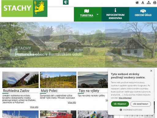 stachy, zadov, churáňov - aktuality, sport, turistika, ubytování, webkamery, historie, fotogalerie.