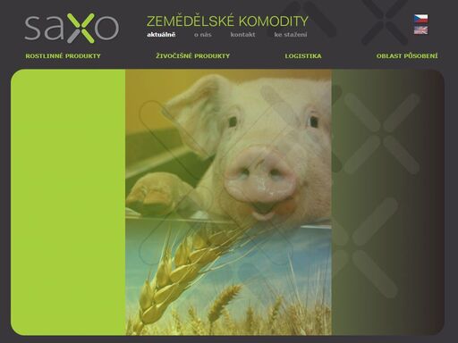 saxo se zabývá velkoobchodním prodejem zemědělských komodit.