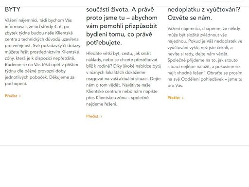 nabízíme velké množství bytů k dlouhodobému pronájmu i nebytové prostory pro vaše podnikání. jsme druhý největší soukromý poskytovatel nájemního bydlení v české republice.