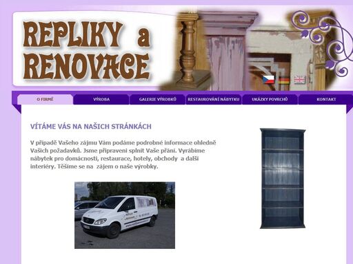 truhlarstvi plzen výroba a restaurování nábytku