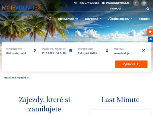 nabízíme dovolenou, last minute zájezdy, odlety čr, německo, zájezdy, poznávací zájezdy, wellnes, eurovíkendy