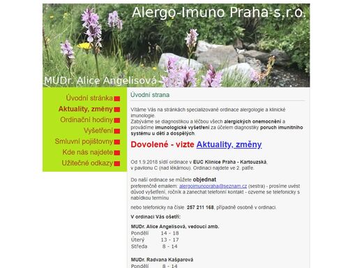 alergo-imuno praha s.r.o.