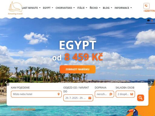 nejlepší nabídky dovolené k moři s all inclusive pobyty a last minute nabídky od amazing travel. zaručeně nejlepší ceny pro vaši dovolenou
