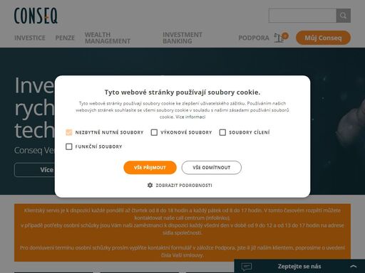 conseq - rozhodnutí, které vynáší. skupina conseq se zaměřuje  na služby pro retailové, institucionální a soukromé investory. nabízí širokou škálu produktů od penzijního spoření přes investice až po individuální správu aktiv a emise dluhopisů. členy skupiny conseq jsou conseq invest plc., conseq funds investiční společnost, a. s., qi investiční společnost, a.s. a conseq penzijní společnost, a. s.
